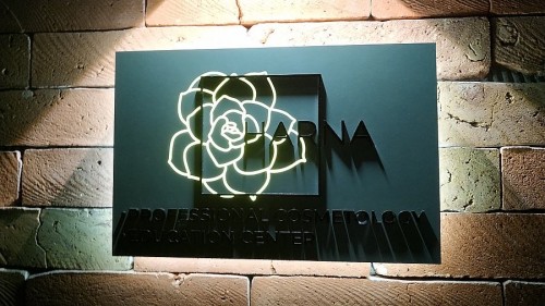 Sign and Lightbox for Harna Company