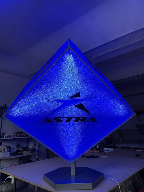Light cube for "ASTRA project" company
