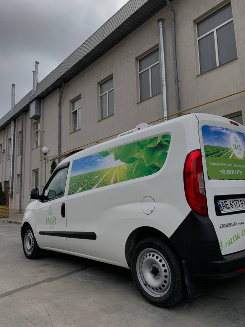 Car branding for "Ros-Agro" company