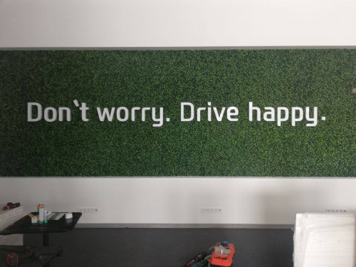 Office design for a Hyundai car showroom